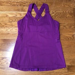 Lululemon purple tank size 12